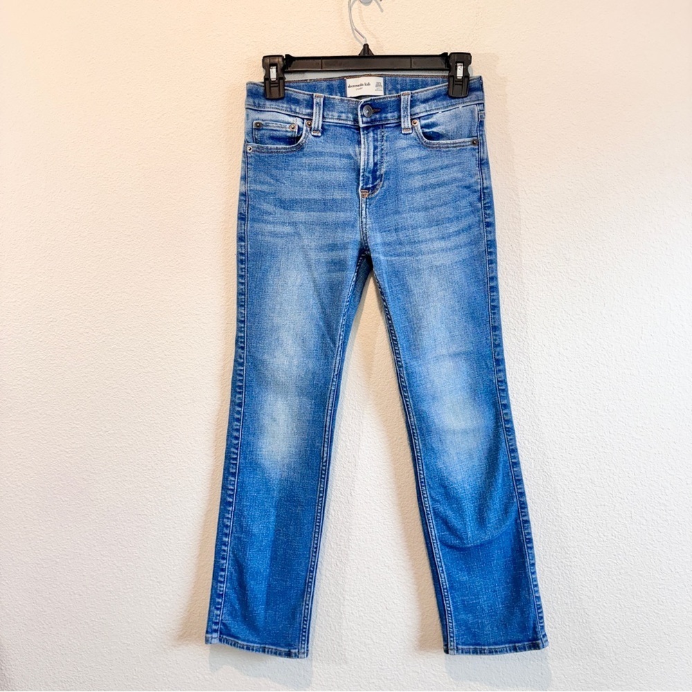 Abercrombie Kids Straight Leg Jeans Y2K Classic Denim Regular 11/12